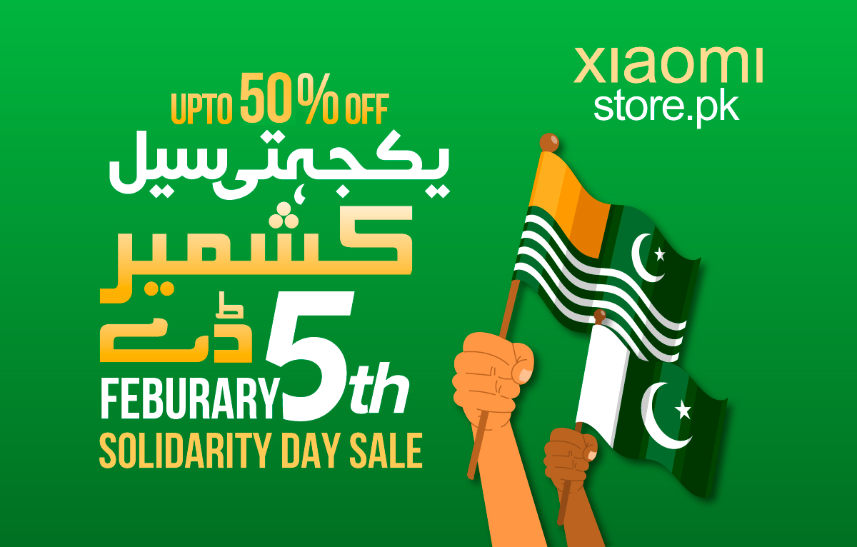 Kashmir Day 2024 - Xiaomi Store Pakistan