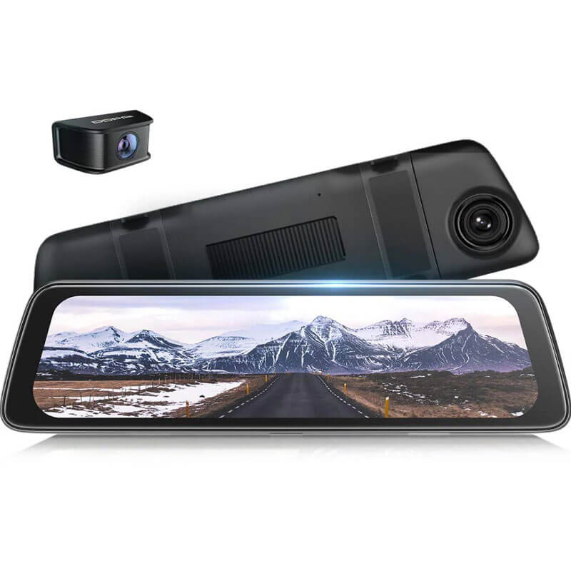 Xiaomi DDPAI E3 2K Full Screen Streaming Rear View Mirror Dash Camera