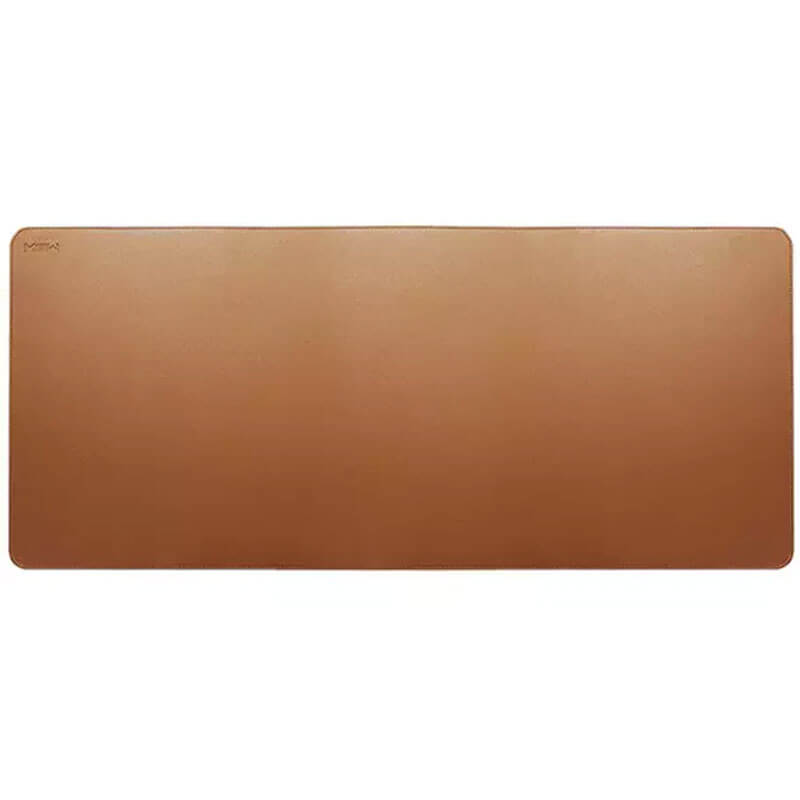 MIIIW Oversized leather cork Mouse Pad Brown 